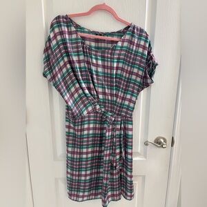 ModCloth Very J Plaid Dress